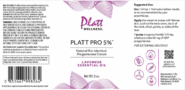 Alternative view of Platt PRO 5% Bio-Identical Progesterone Cream w/Lavender Essential Oil - 3oz